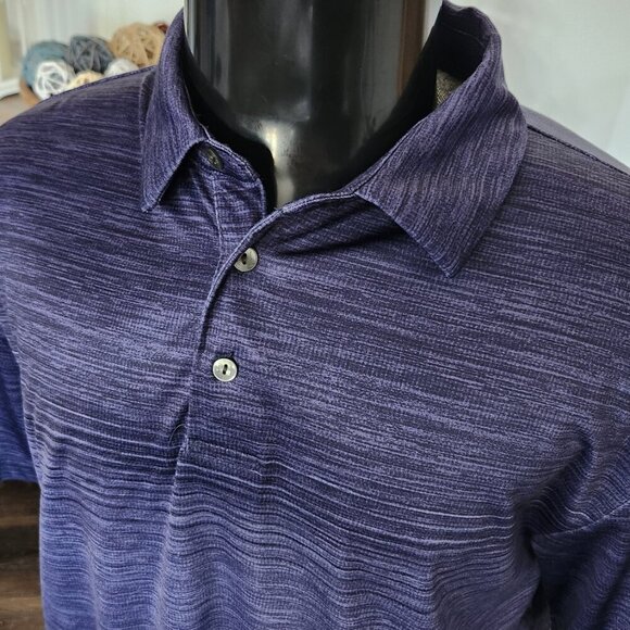 Ben Hogan Men's Performance Heathered Golf Polo, Size Large, Pre-owned excellent - Picture 10 of 13